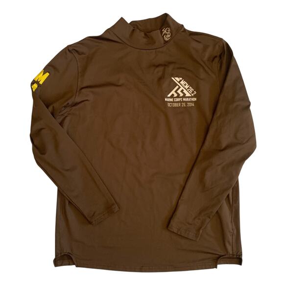 Marine Corps Marathon 2014 Men's Size L Long Sleeve Pullover T-Shirt - Picture 15 of 16